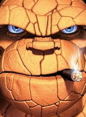 Benjamin Jacob Grimm, tambien conocido como la encantadora Cosa (Mole) de ojos azules ¡Es la hora de las tortas! ¡JOOOHNNYYY! 
#RolMarvel