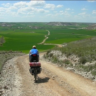 La bici y el Camino de Santiago