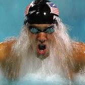 yes im a swimmer. no i cant run. i eat for a living.