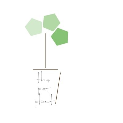 The Pot Plant illustrates the age old charm of natural fabrics and congenial clothing!