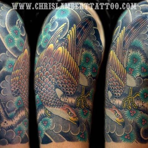 Co owner of Snake and Tiger Tattoo in Leeds UK