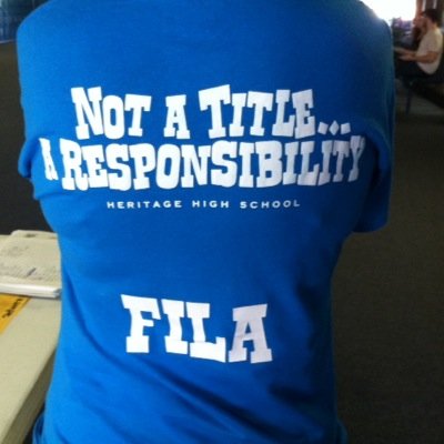 Heritage Leadership - Mrs. Fila