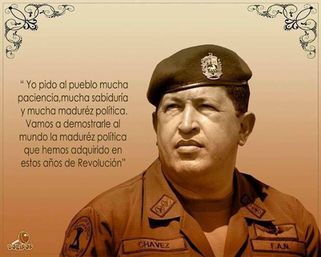 Bolivariana revolucionaria Y profundamente CHAVISTA