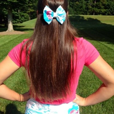 prepbowsandsass's profile picture. I love making bows and bow bracelets in Lilly Pulitzer Fabrics! ΔΓ alum 
Instagram: @preppybowsandsass