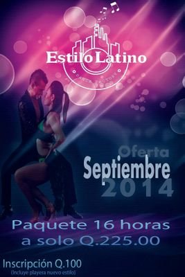 Estilo Latino,  corazón de campeones
únete a nosotros y conviértete en un latinodancer de corazón, somos una familia que comparte la misma pasión.
