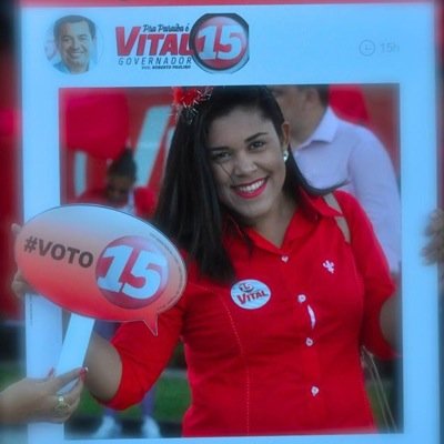 Estudante de Direito,Jovem Militante do PMDB,Apaixonada por política e Amante da música!