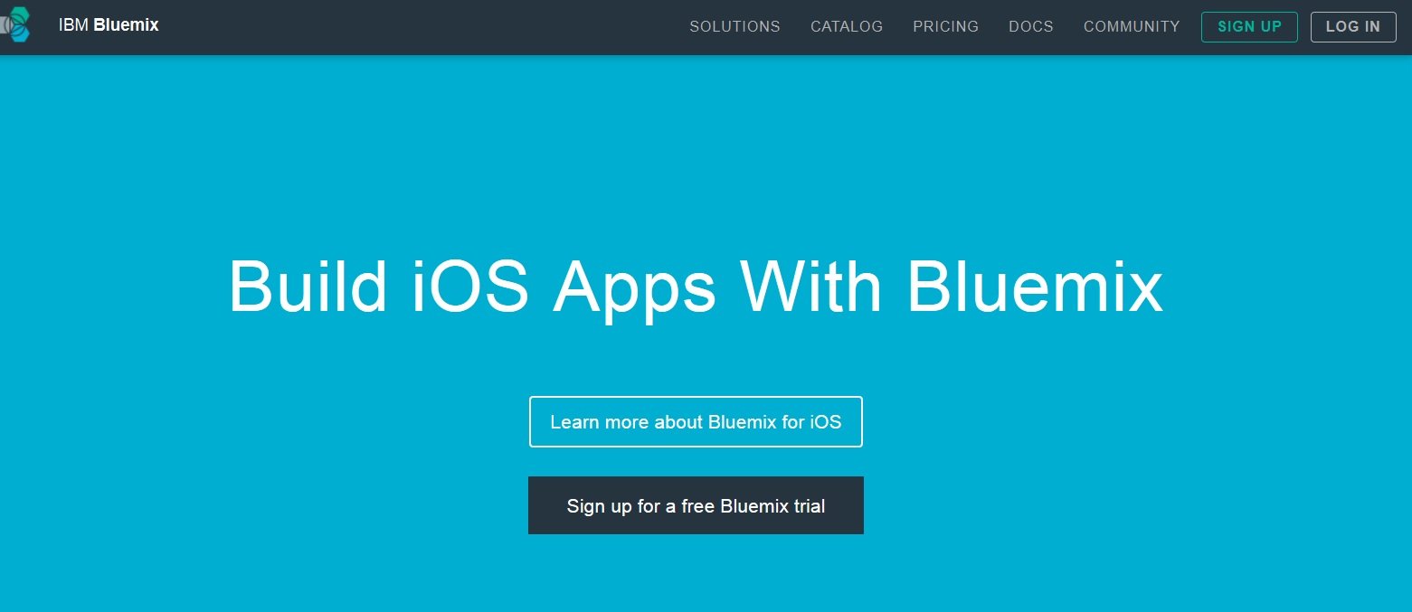 Bluemix is a IBM cloud platform and provide platform as a service for the application developers.