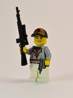 World's Smallest Arms Dealer equiping your Mini-Figures with the finest guns, weapons, armor, artillery, military & police tactical equipment.