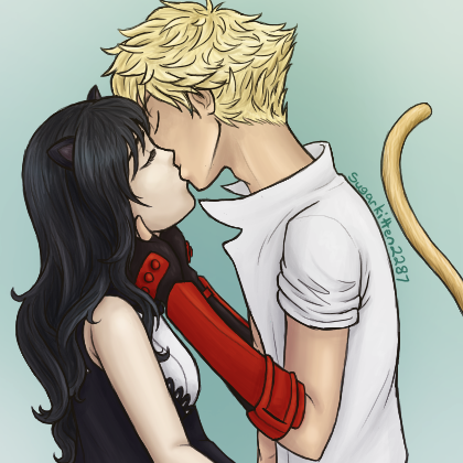 Hello Names Blake Belladonna.I'm a Faunus Ex-White Fang. Weapon: Gambol Shroud Teammate: @Weiss_Whitey @yangxiaolong4 @RWBYRoseDreamer #Married @actual_stowaway