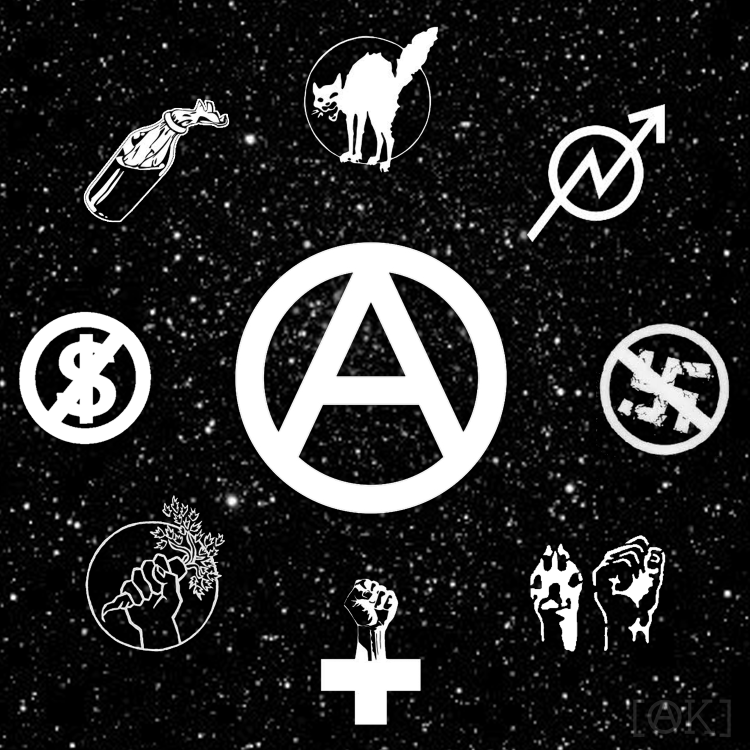 Synthesis Anarchist Federation based on a loose network of autonomy, direct action, and community.