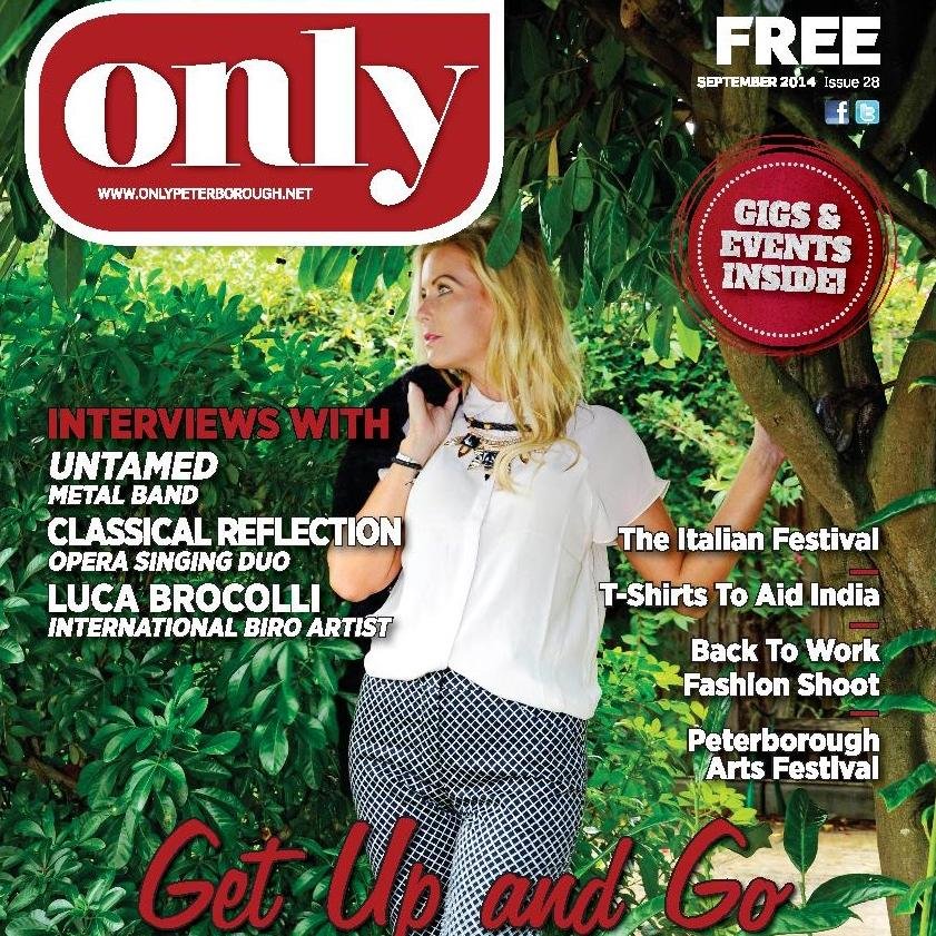 Your local magazine for Peterborough & the surrounding areas. Bringing you local news, fashion, whats on, music, arts, food & lots more!