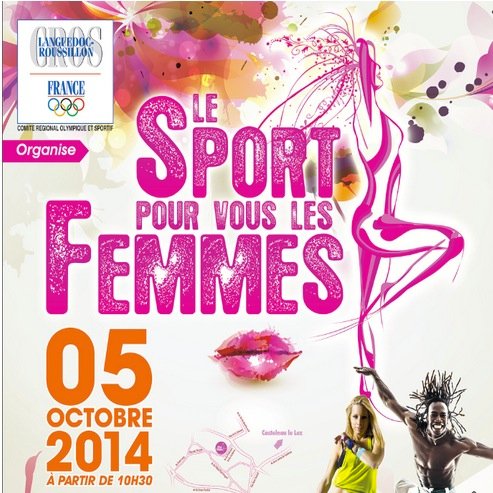 Sensibiliser les femmes aux activités sportives sous une forme ludique et non compétitive en #LanguedocRoussillon. Le 5 octobre 2014. #SportFéminin