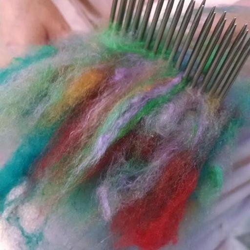 Fiber artist, mother, grandmother, happy wife.  Recently retired and loving it!