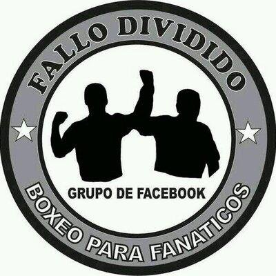fallodividido's profile picture. Cuenta OFICIAL de twiter de FalloDividido, para amantes de boxeo nacional e internacional. También en Facebook: https://t.co/ryb67Fl8Ao