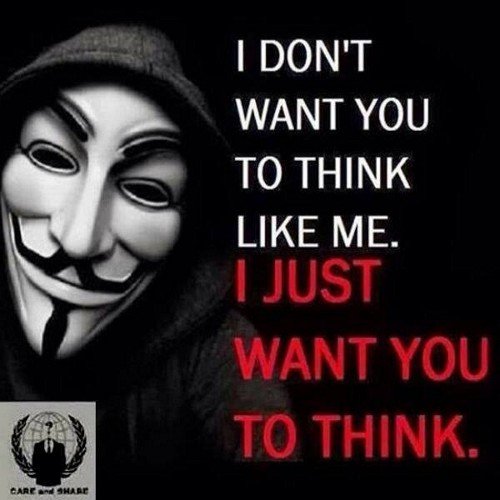Spread the truth.