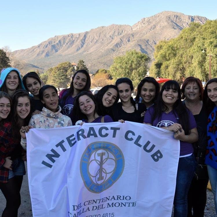 Interact_CDM's profile picture. Somos un grupo de jóvenes dedicados al servicio y la promoción de la buena convivencia. Interact Club del Centenario Capilla del Monte.