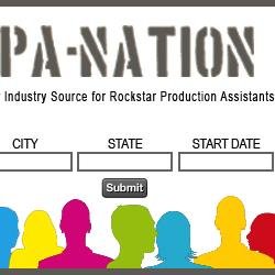 PA Nation is your link to top production companies. We get you hired. send your resume to pa.nation001@gmail.com