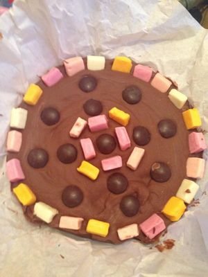 Mmm, choccy pizzas :3