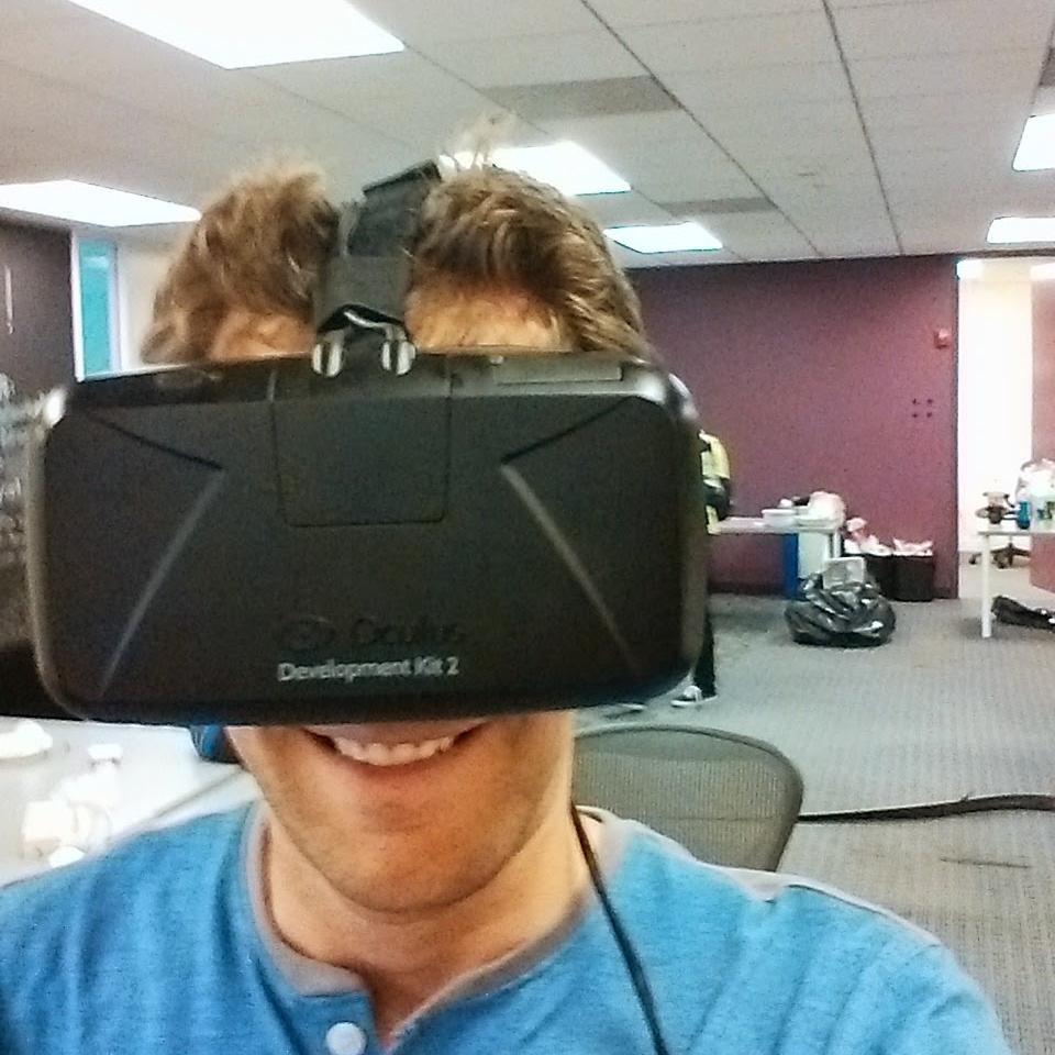 The future must be built. Working on it @ Samsung #VR