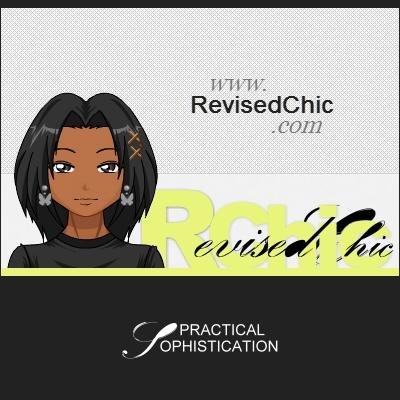 RevisedChic's profile picture. I'm all about practical sophistication! I love to play in my compost, add diamonds to rusty things and find treasures in thrift shops.