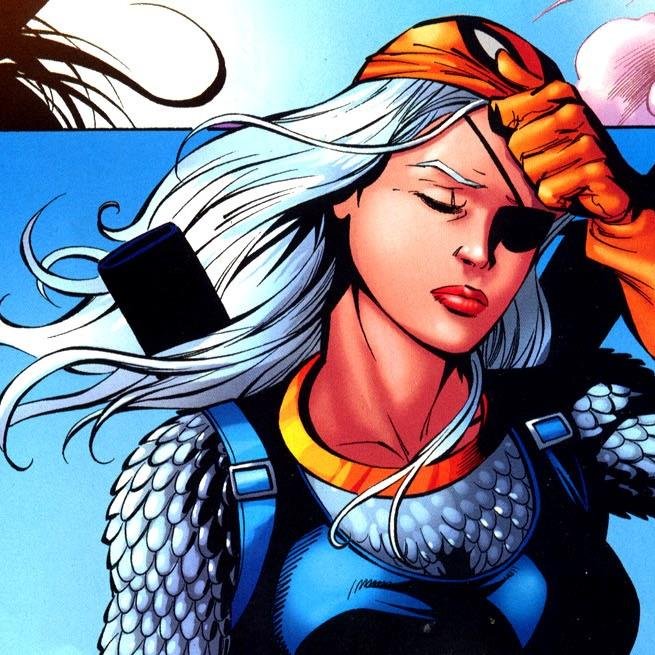 -What's a girl gotta do to get in a proper brawl around here?- The name's Rose Wilson and don't you forget it. Badass daughter of Slade Wilson (Deathstroke)