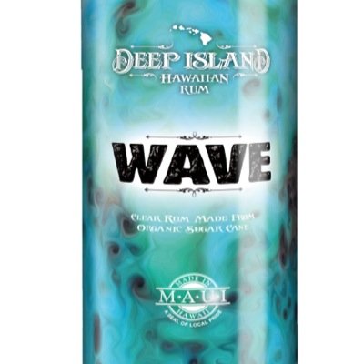 Ultra premium, organic Deep Island Hawaiian Rum from Hawaii Sea Spirits LLC the makers of Ocean Organic Vodka.
