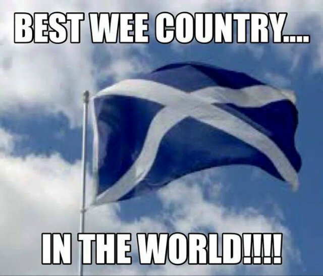 Come on scotland we can do it