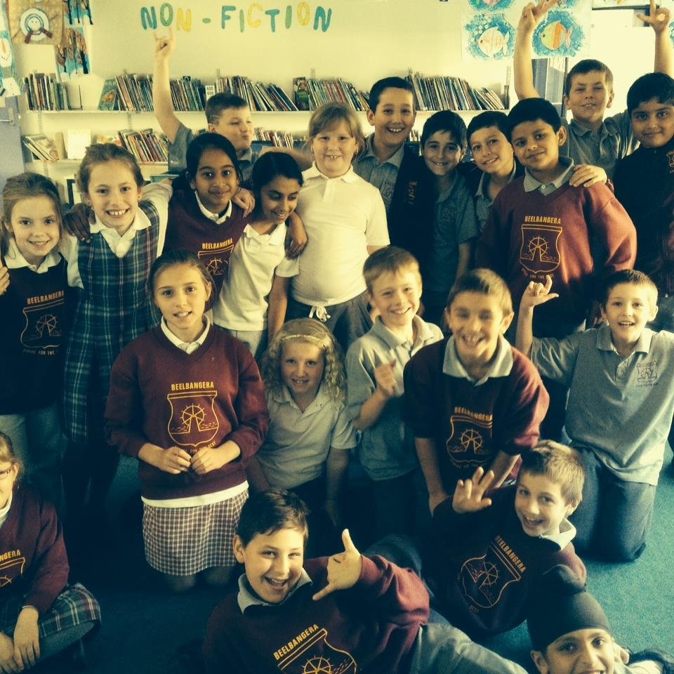 Year 3/4 class at Beelbangera Public School. (near Griffith NSW) We will be tweeting about anything cool!! Our Teacher is Mr Wallace.