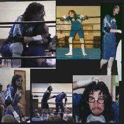 A pro wrestling never-was, aiming to be a GOUGE Pro Wrestling has-been. A fan of old school wrestling, KISS, toys, horror, and weird things in general.