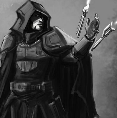 A mysterious figure, bearing neither the idealistic dogma of the Jedi nor the irrational rage of the Sith. He would rather to use both, then betray them.