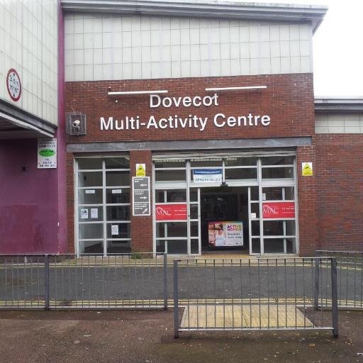 DovecotMAC is a Community Hub, Library  + Gym offering advice,support & training. Tel: 0151 228 6446 or
0151 254 1879, Back Dovecot Place,Dovecot L14 9BA.