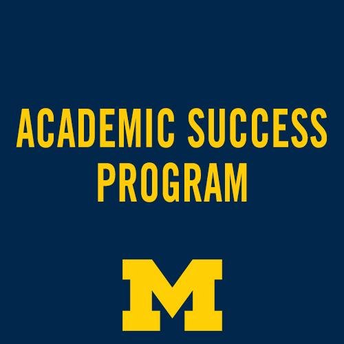 The University of Michigan Academic Success Program (ASP) provides staff and services to support, direct, and promote student-athlete development.