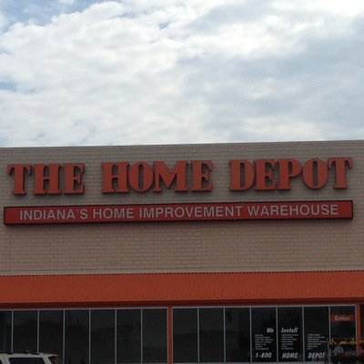 Home Depot located on Post Road in Indianapolis