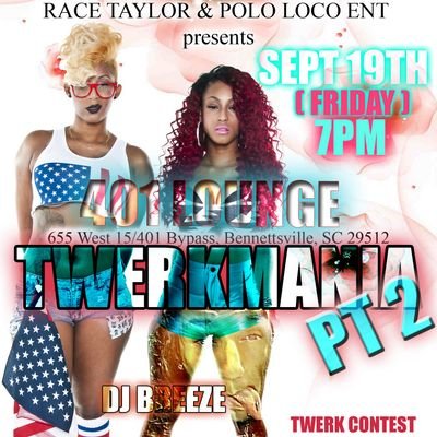 WE HOST TWERK PARTIES