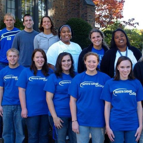 Notre Dame College Student Ambassadors! Keep up to date!