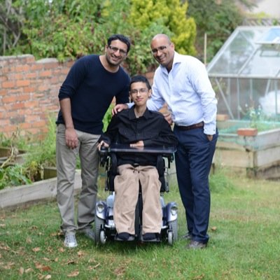 The Arshad family has set up Auzair's Fast Track Research Fund, to raise funds for Muscular Dystrophy UK-funded research into Duchenne muscular dystrophy