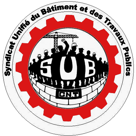 🔻 Syndicat Unifié du BTP, du bois, de l’ameublement et des matériaux de construction de la Région Parisienne CNT. 33 rue des vignoles 75020 Paris / 0648378544