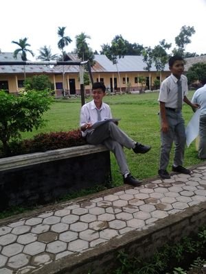 nama: Aditya Pramana 
students in the student garden branch binjai