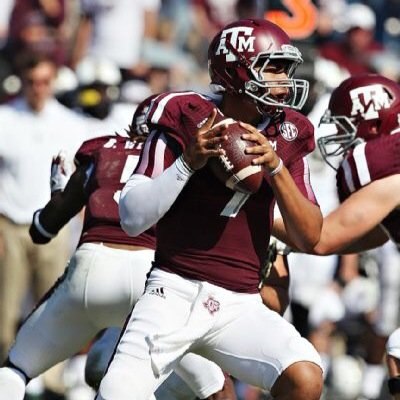 Starting QB for Texas A&M University
(Parody)