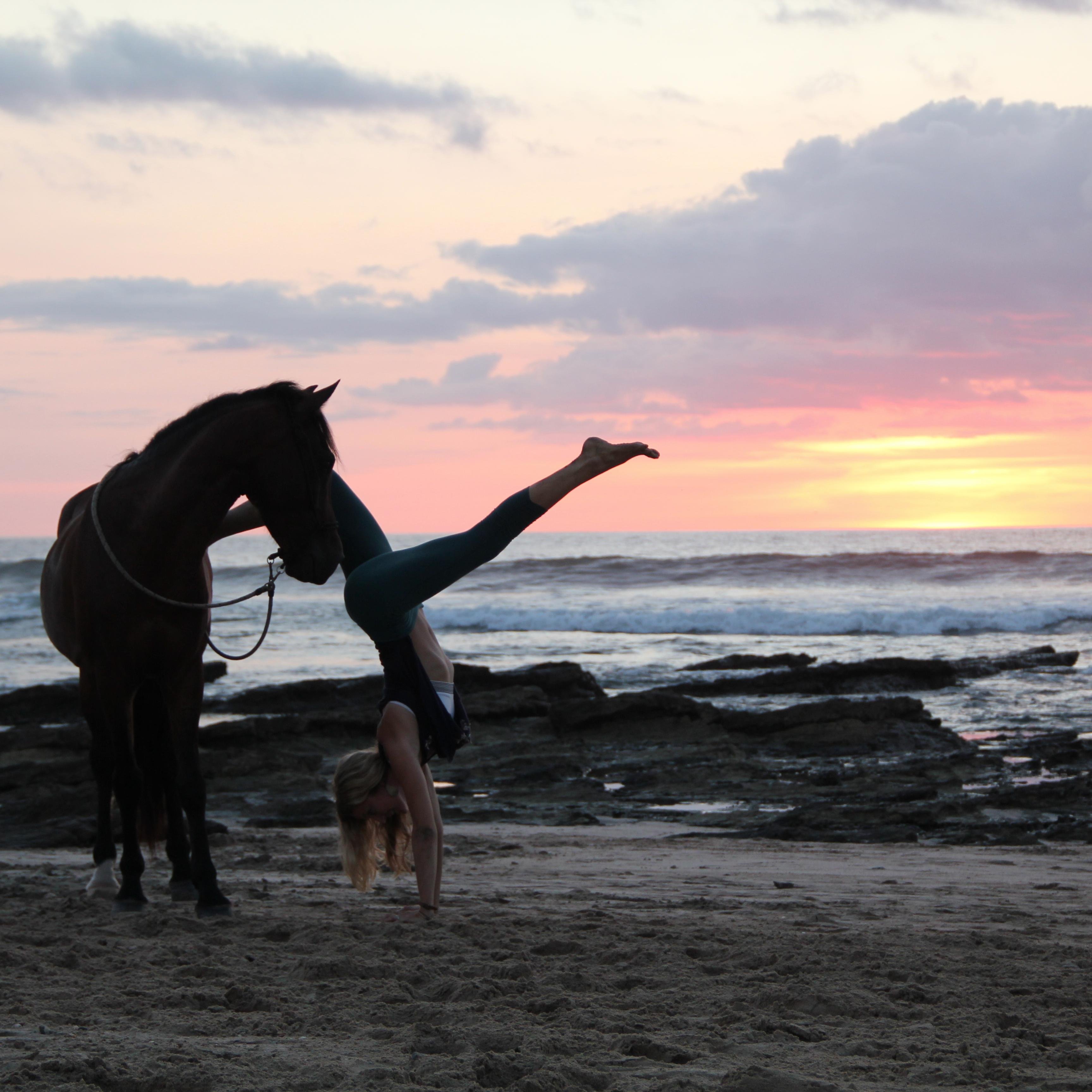 Yoga + horses + Costa Rica = my bliss! Come join me on a holistic horsemanship retreat with Equisol Retreats!