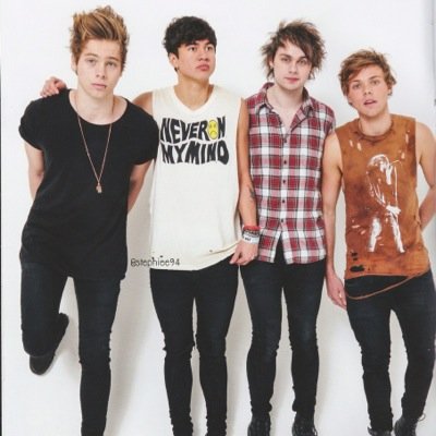 Go follow @officialmbalal if you want the 5sos boys to follow you! Works!