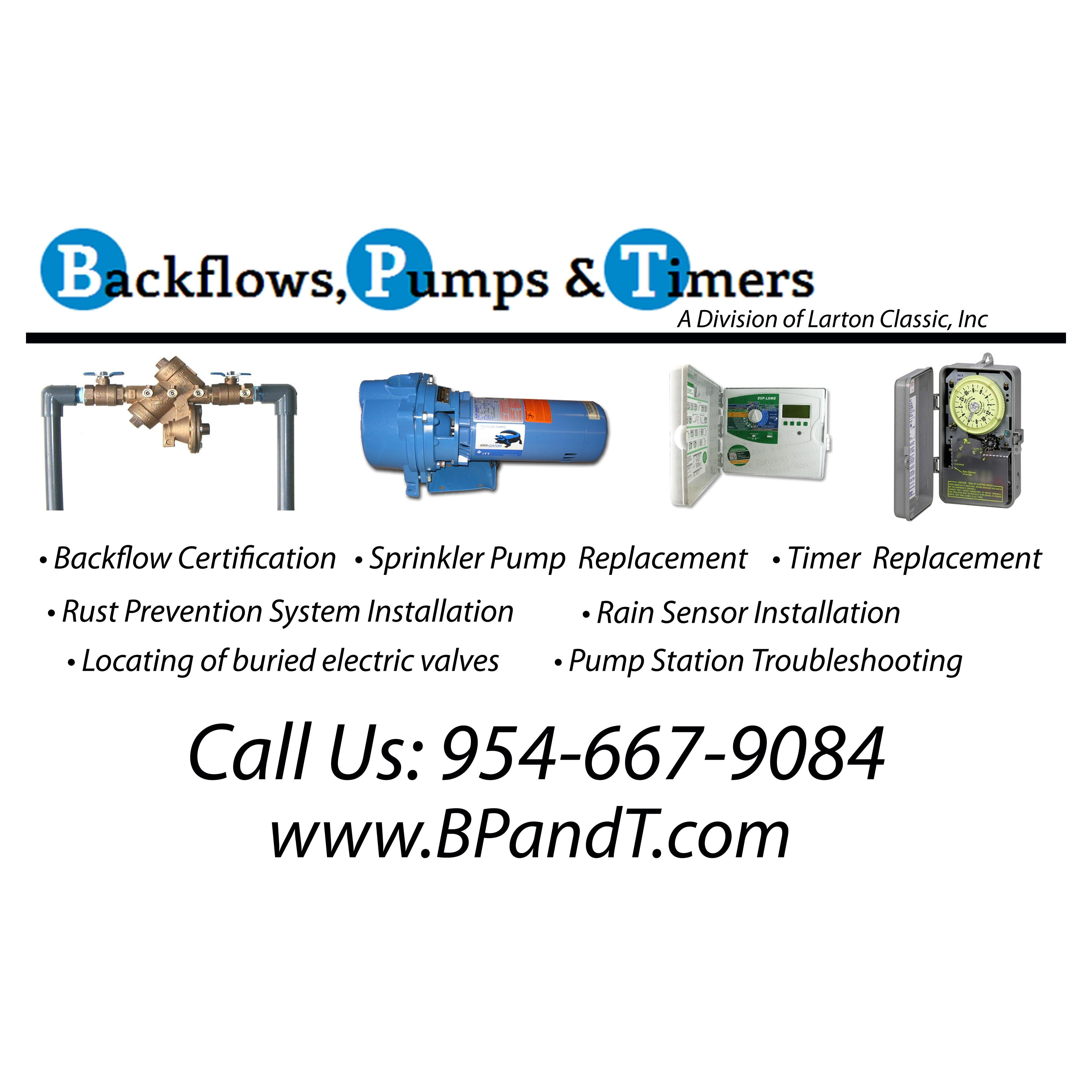 Backflow Certification, Sprinkler Pump & Sprinkler Timer repairs, installation & replacement. Rain sensor & rust prevention system installation, valve locating.