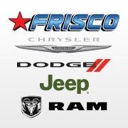 Frisco Chrysler Dodge Jeep RAM in Frisco, TX, also serving Mckinney, TX and Plano, TX is proud to be an automotive leader in our area. 
(469) 888-4788