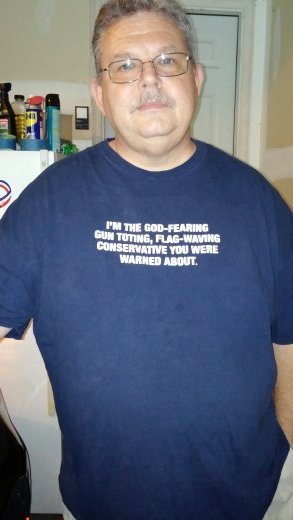 father, husband, conservative, American values, give everyone a fair chance, but they have to earn respect