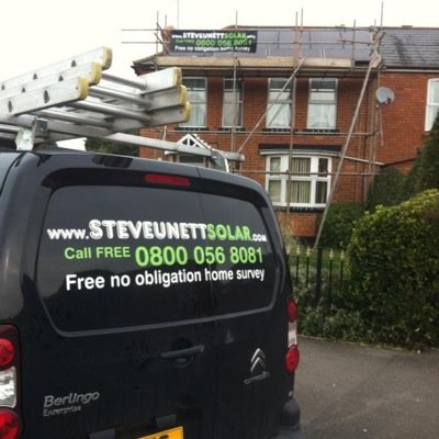 SteveunettSolar's profile picture. Leading solar panel installer in Gloucestershire. Call 0800 056 8081 for a free no obligation home survey