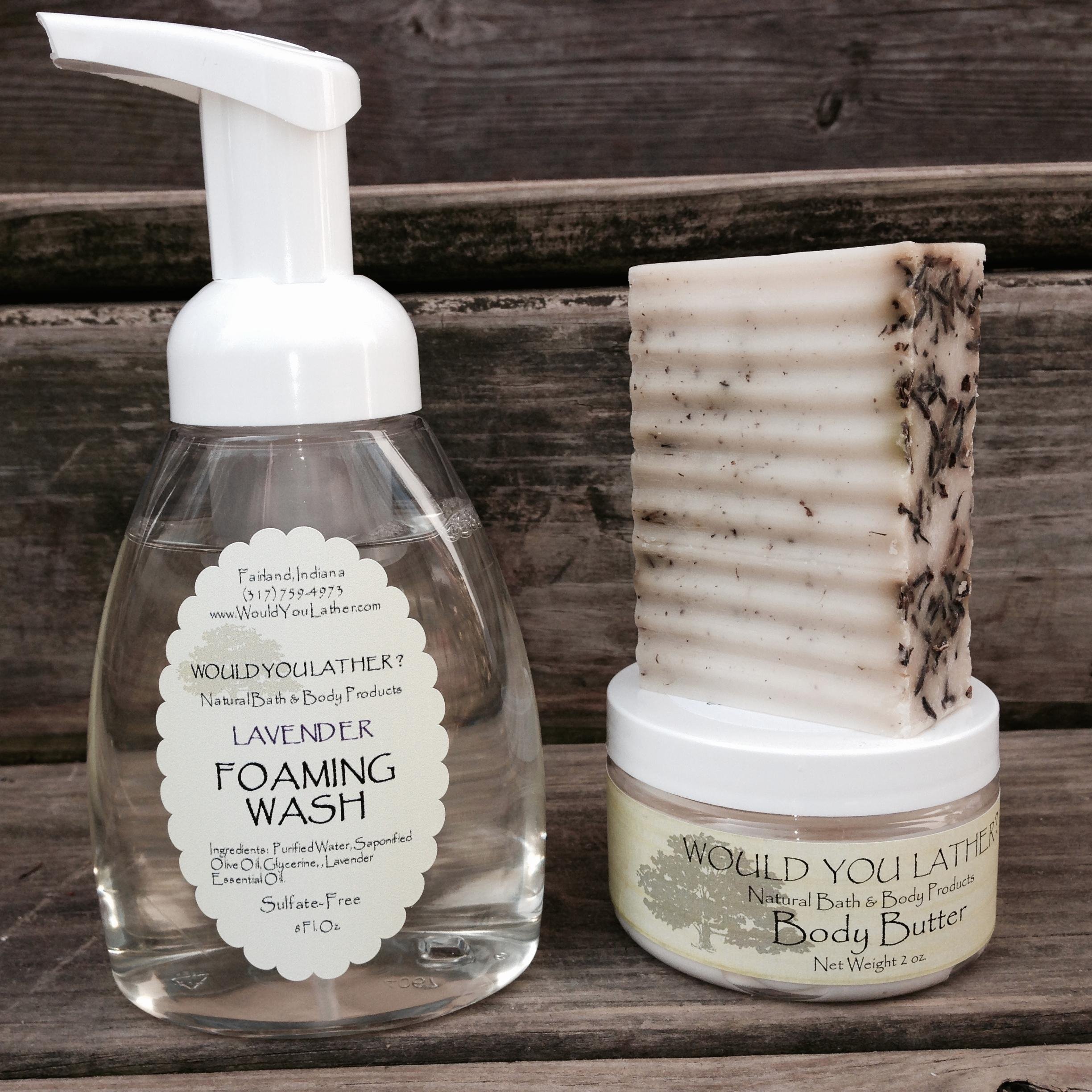 Handcrafted Bath & Body Products with natural ingredients and uniquely scented with pure essential oils.  Luxurious spa quality yet gentle enough for everyone.