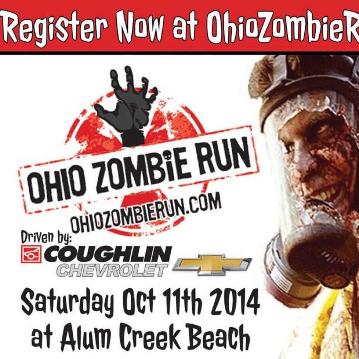 The best 5k Zombie run you've seen! We'll have Zombie DJ's, food, mud, sand, The real US Army and lots of fun! WILL YOU SURVIVE?! Sign up now!