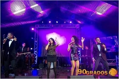 Activamos la Rumba en tu evento, somos la Agrupacion Bailable del momento con talento 100% joven y profesional, vive la experiencia 90Grados.