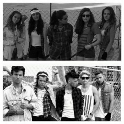 Maybe it's weird, but they are mine,bitches. 1D. In love with them.