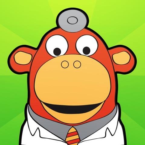 I'm a Monkey Doctor who helps educate and heal kids through the best medicine...laughter. Download the FREE app for Android & iOS!